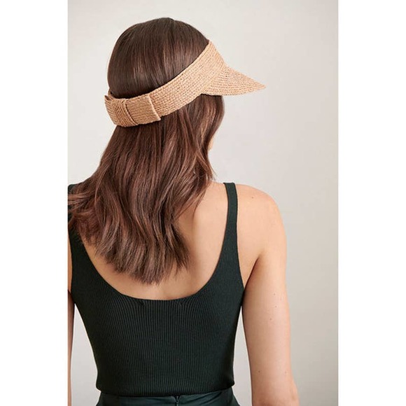 Helen Kaminski Tan Visor Hat - Picture 2 of 9